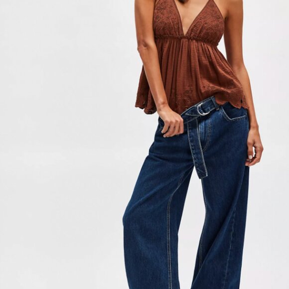 Free People East bay cuffed jeans - Picture 4 of 5